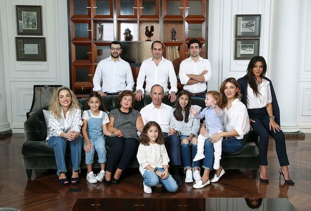 Robert Kocharyan and family